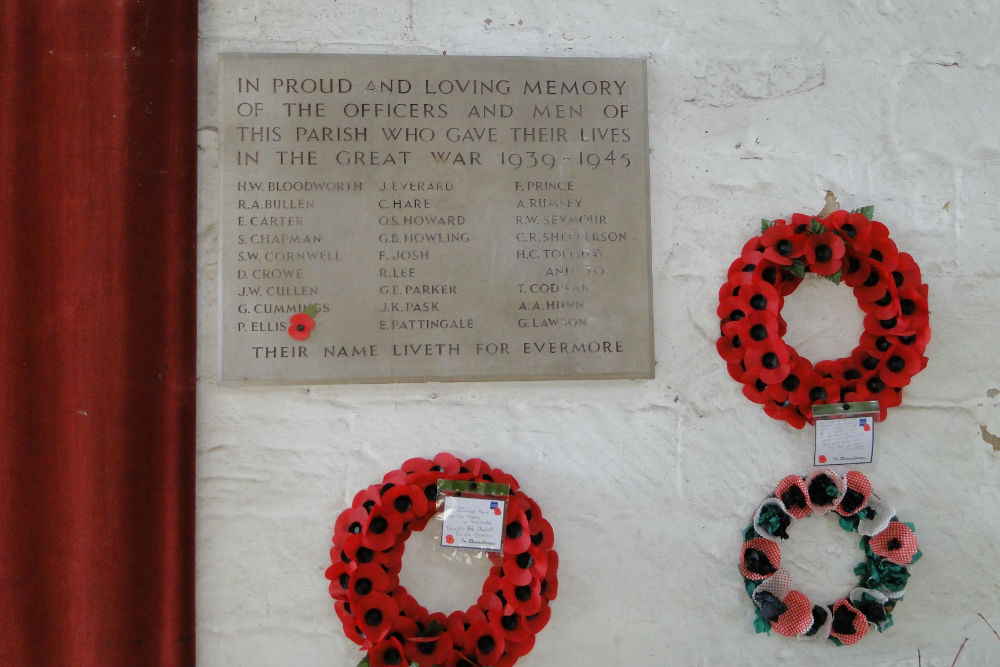 War Memorials Terrington St Clement #2