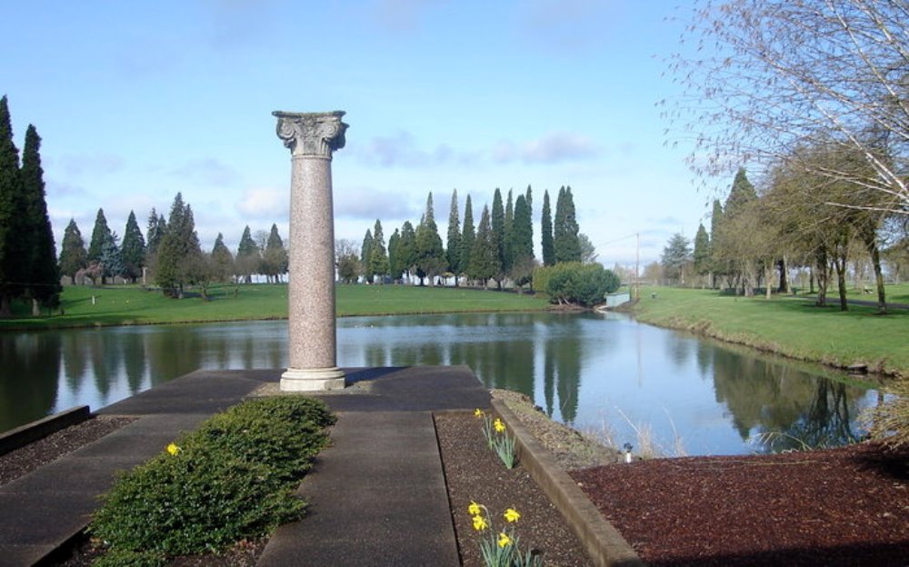 Amerikaanse Oorlogsgraven Willamette Memorial Park #1