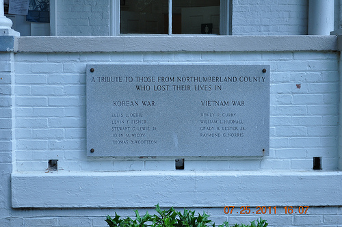War Memorial Northumberland County #2