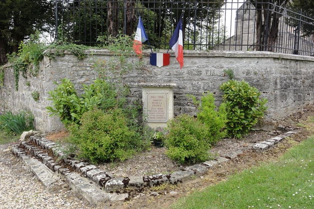 Monument Eerste Wereldoorlog Ployart-et-Vaurseine #1