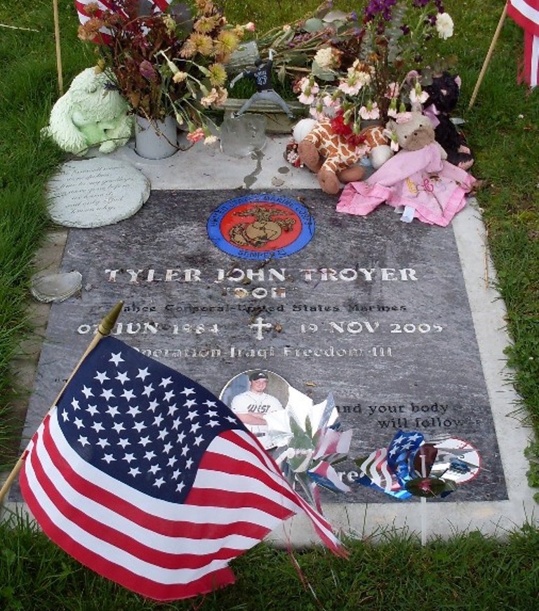 American War Grave Twin Oaks Memorial Gardens