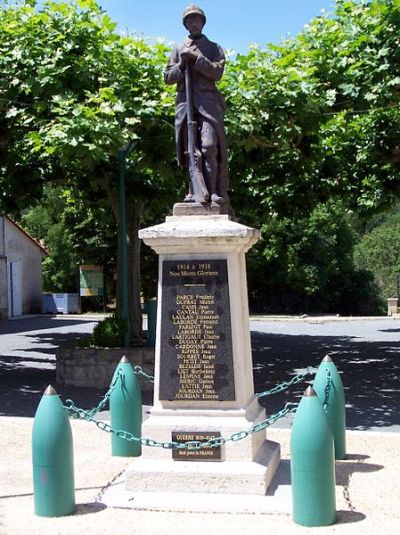 Oorlogsmonument Saint-Sauveur-de-Meilhan