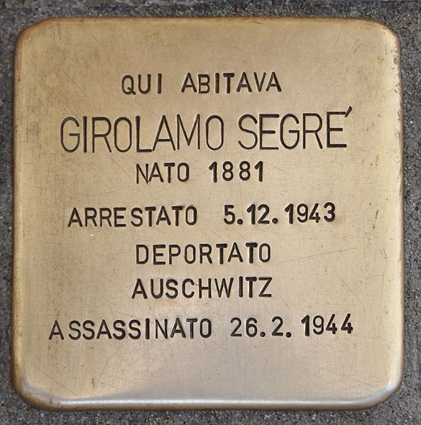 Stolpersteine Campo de la Guerra 515 #2