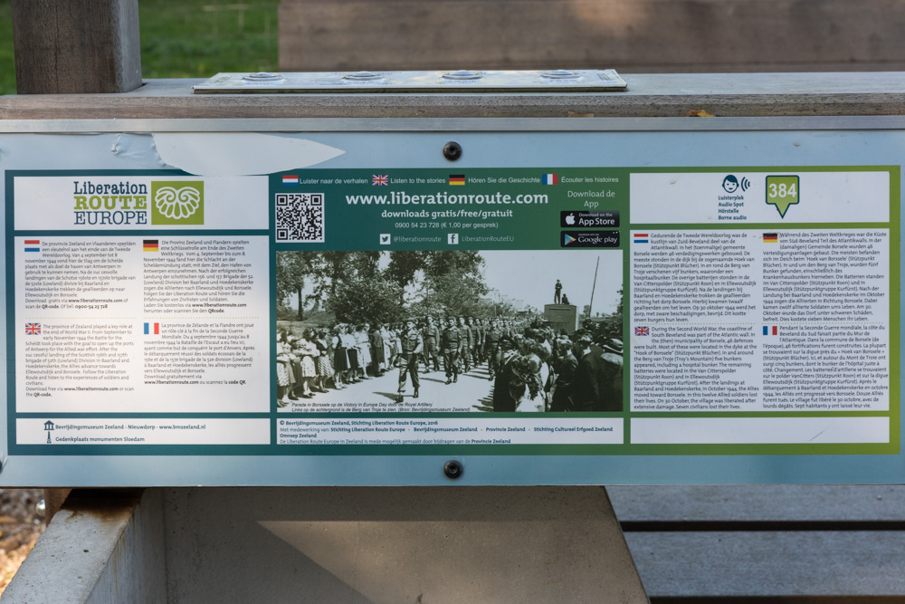 Liberation Route Marker 384: The liberation of Borssele #2
