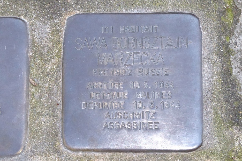 Stolpersteine Villersstraat 29 #5