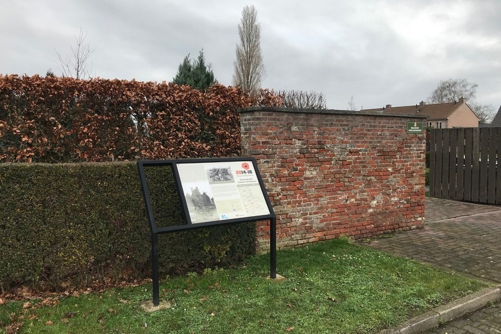 Fietsroute Slag van de Ringbeek, Infobord Wingene Centrum #1