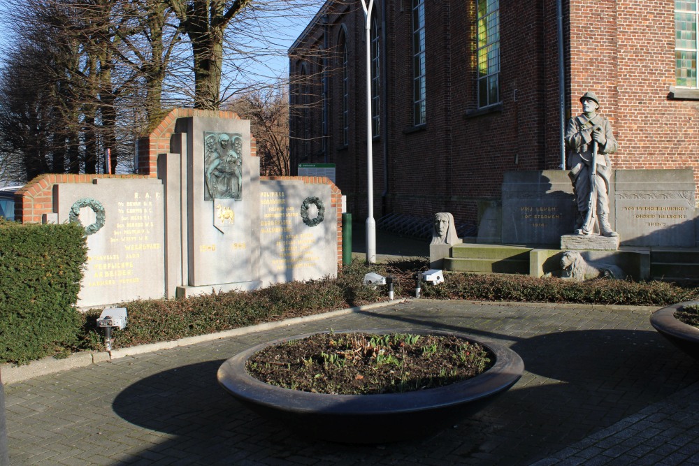 Oorlogsmonumenten Kemzeke