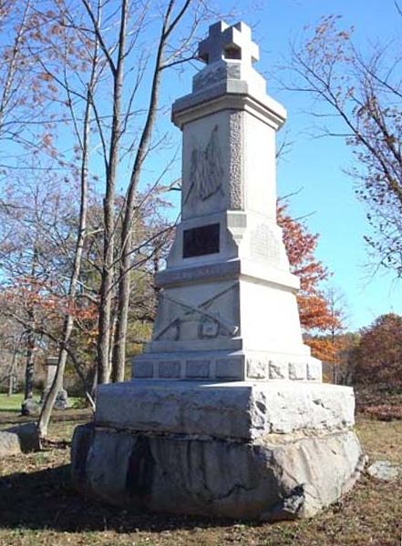 Monument 93rd Pennsylvania Volunteer Infantry Regiment #1