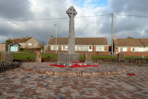 Oorlogsmonument Cefn Cribwr #1