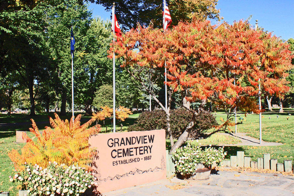 Amerikaanse Oorlogsgraven Grandview Cemetery #1