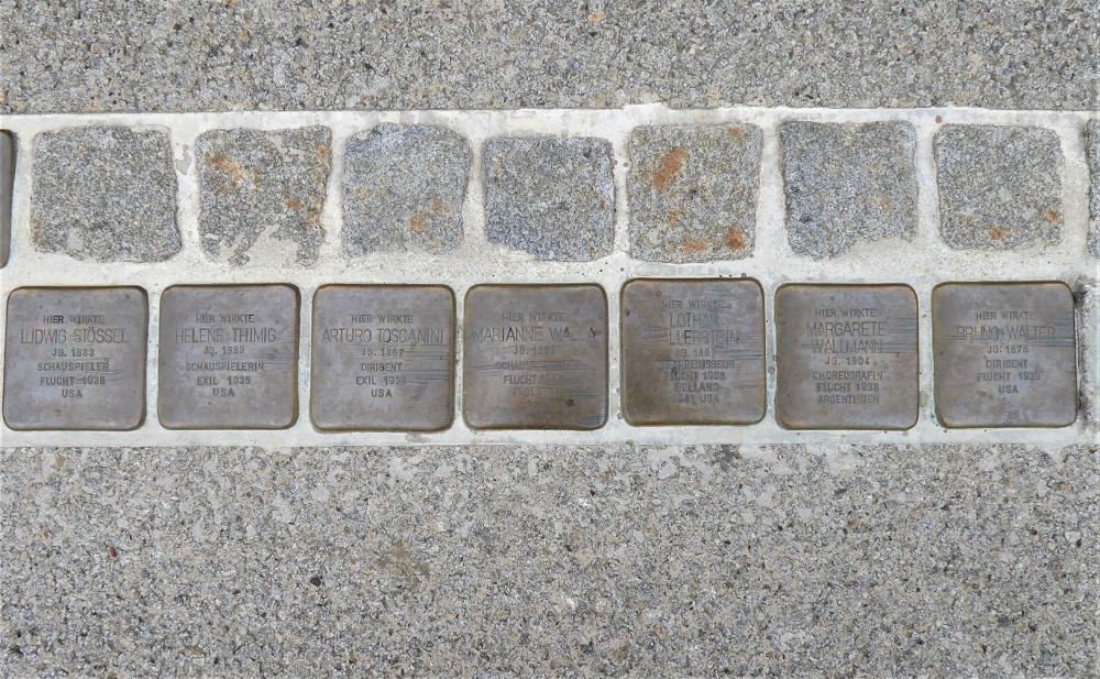 Stolpersteine Max-Reinhardt Platz #5