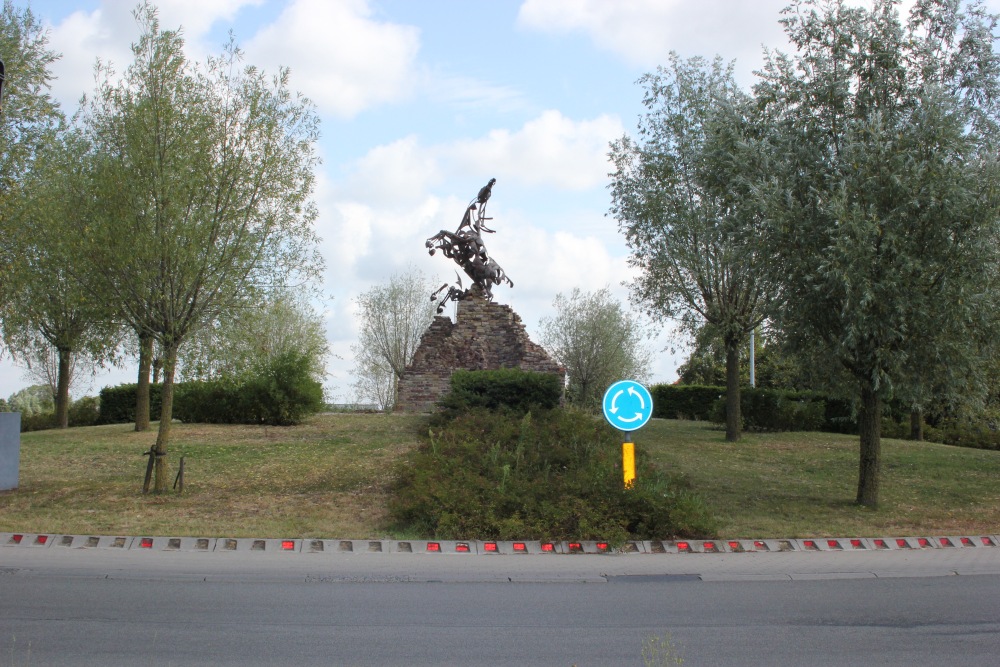 Statue Work Agonie Vlamertinge #2