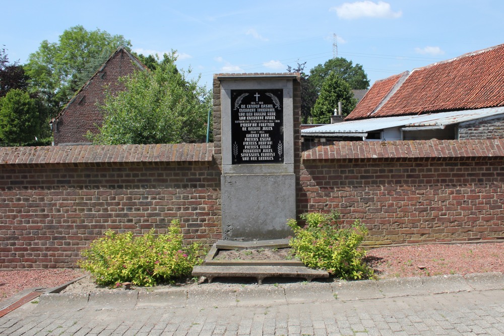 Oorlogsmonument Zeveren