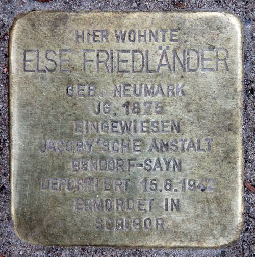 Stolpersteine Siegmunds Hof 15 #1