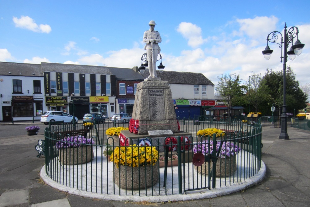 Oorlogsmonument Eston, Normanby en Barnaby Moor