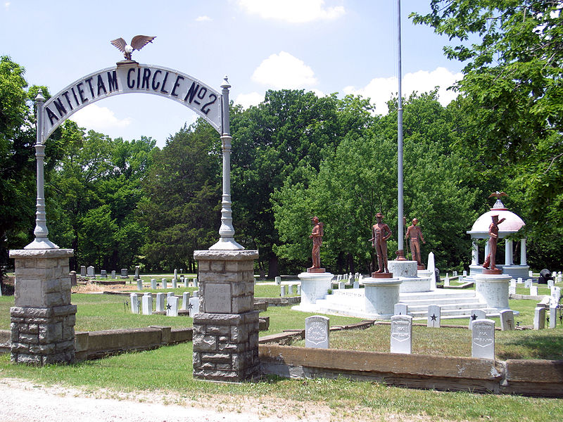 Cirkel 2 van de Grand Army of the Republic op Oakwood Cemetery #1