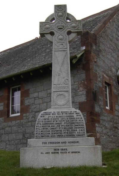 War Memorial Kirkgunzeon #1