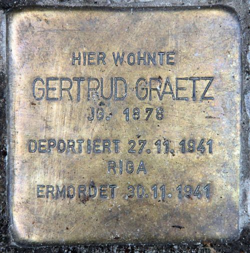 Stolpersteine Bayerische Straße 5 #2