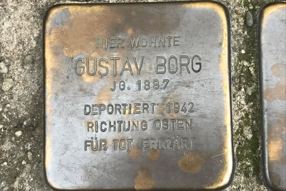 Stolpersteine Poststrae 37 #5