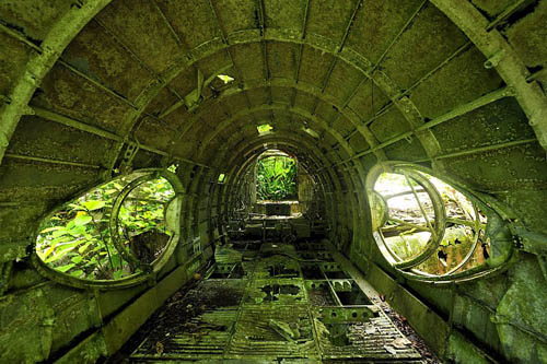 Remains Mitsubishi G4M Bomber Ballalea #2