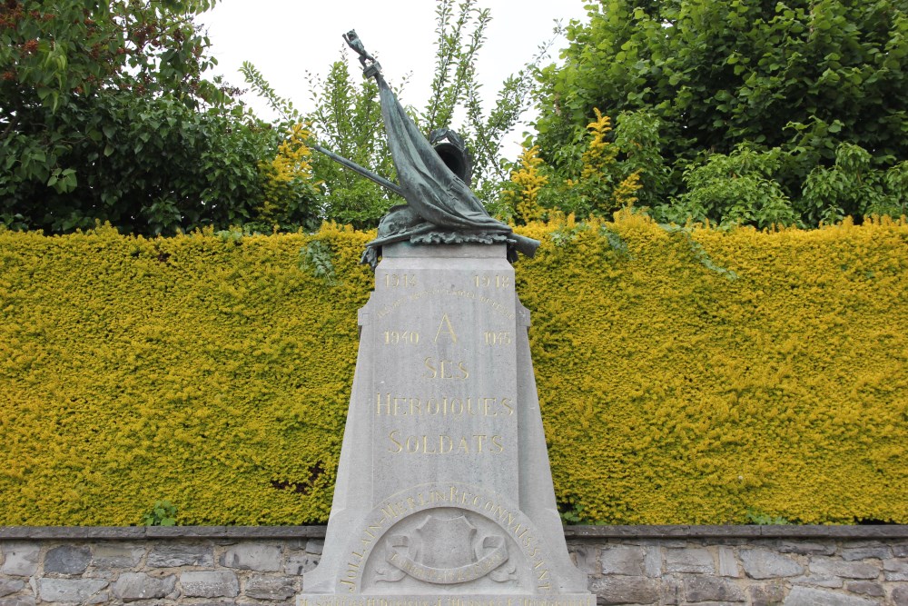 Oorlogsmonument Jollain-Merlin #2