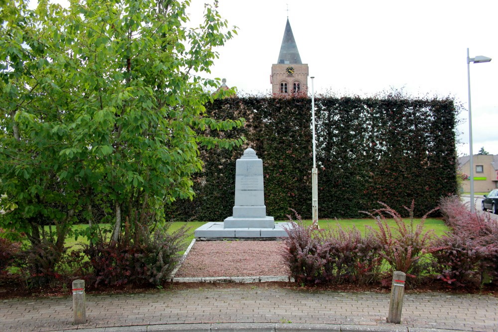 Monument 4e, 23e en 24e Linieregimenten, 7e Artillerie en 7e Genieregiment