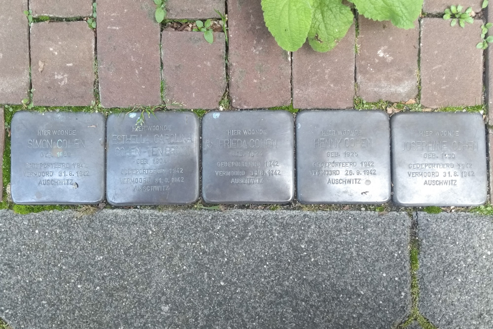 Stolpersteine Mauritslaan 110