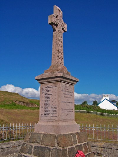 Oorlogsmonument Dunvegan, Roag, Harlosh en Bay #1