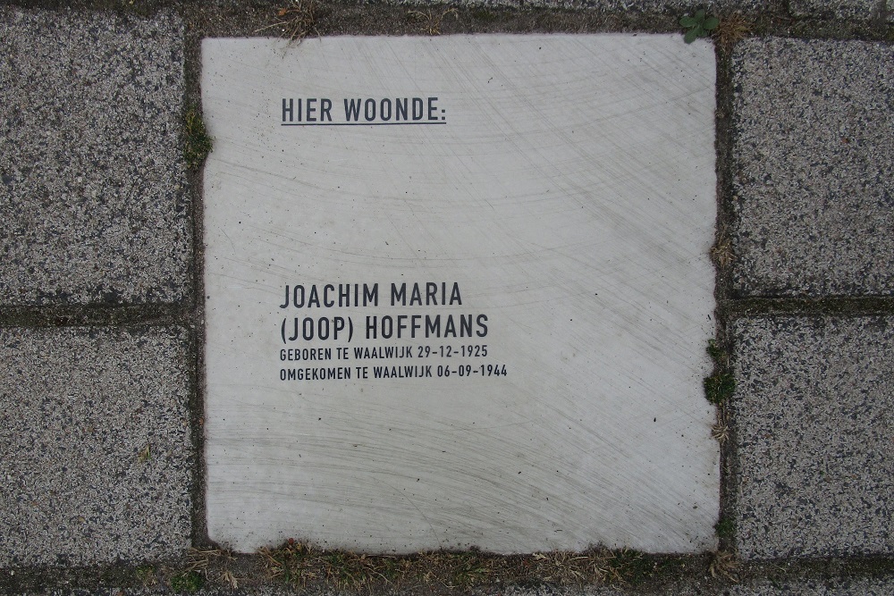 Memorial Stone Grotestraat 349