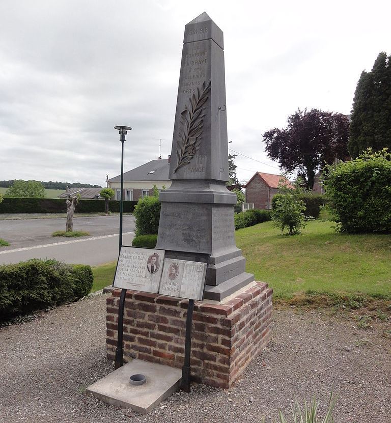 Oorlogsmonument Braye-en-Thiérache #1