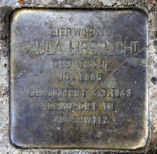 Stolpersteine Bochumer Straße 14 #4