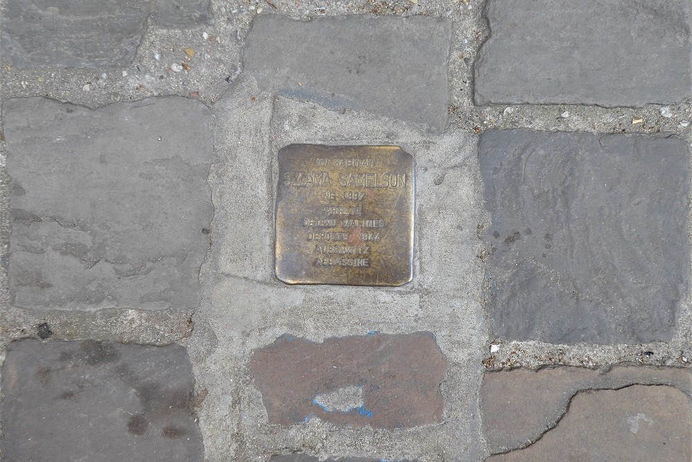 Stumbling Stone Rue des Tanneurs 186 #2