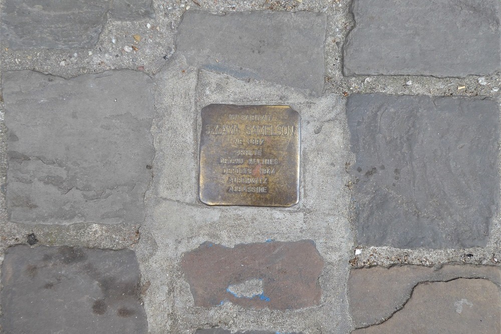 Stolperstein Huidevettersstraat 186 #2