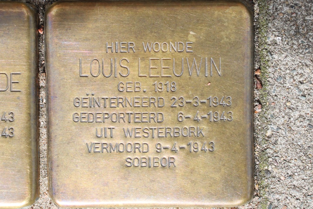 Stolpersteine Beethovenstraat 112 #4