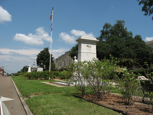 Monument Eerste Wereldoorlog Vicksburg-Warren County #1