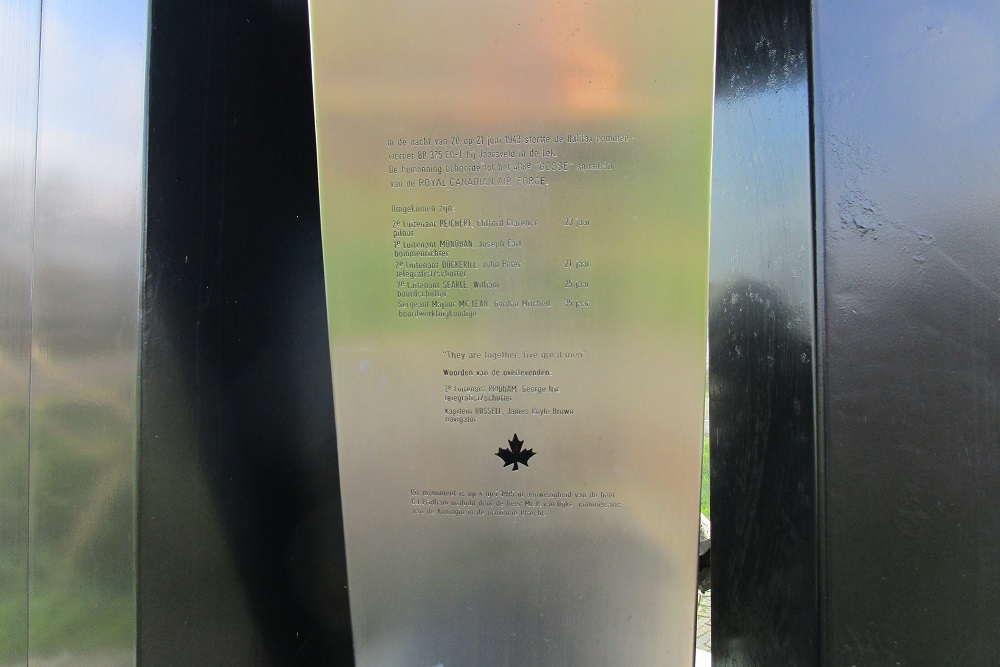 Memorial Halifax-Bomber Jaarsveld #3