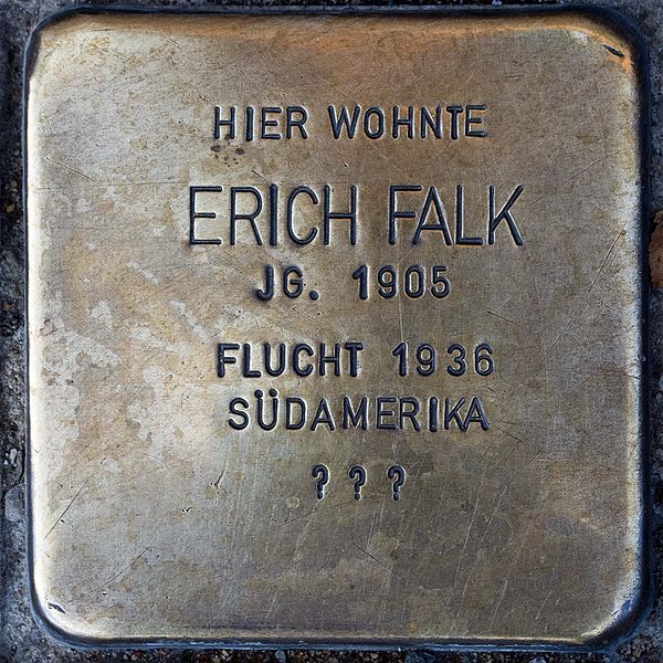 Stolpersteine Hochstraße 67