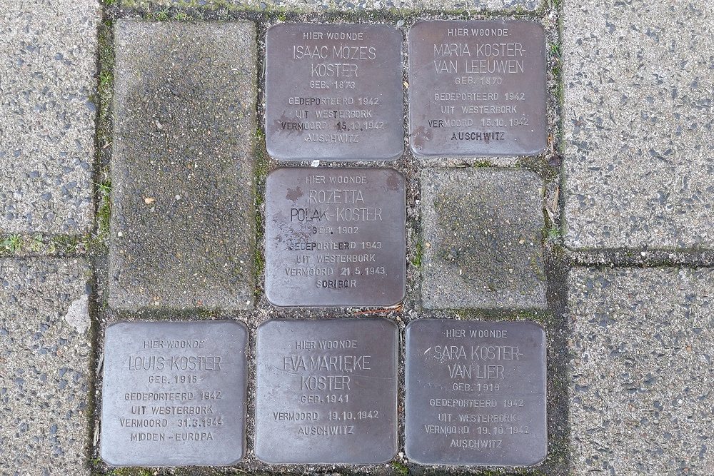 Stolpersteine Burgemeester Meineszlaan 25b