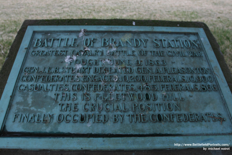 Battle of Brandy Station Marker #1