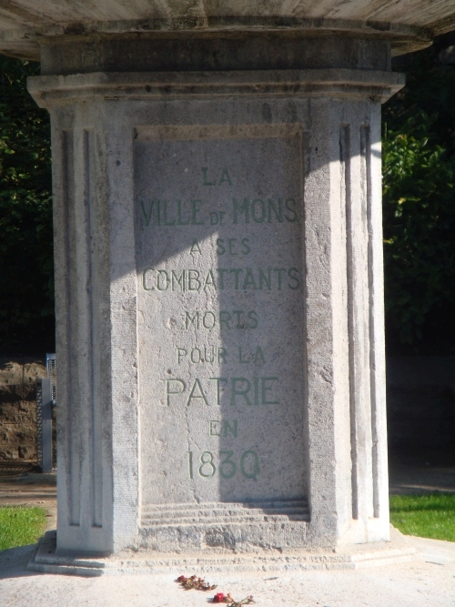 Monument Belgische Opstand Mons #3