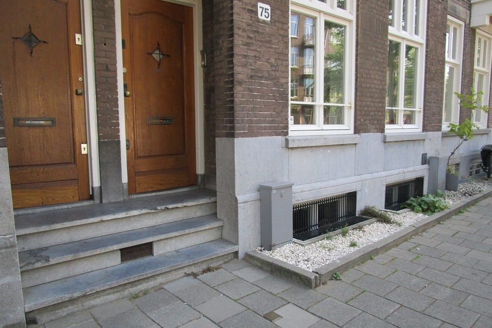 Stumbling Stone Johannes Vermeerstraat 75 #2