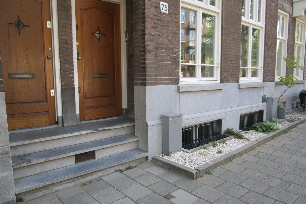 Stolperstein Johannes Vermeerstraat 75 #2