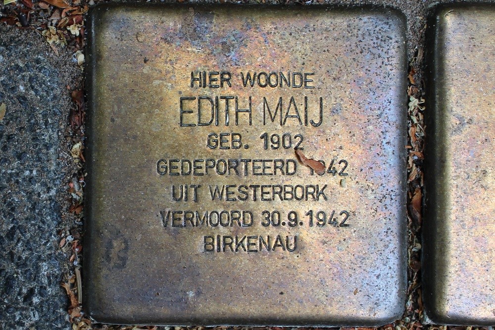 Stolpersteine Waldecklaan 20 #2