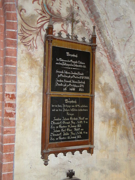 War Memorial Dorfkirche Lohmen #2