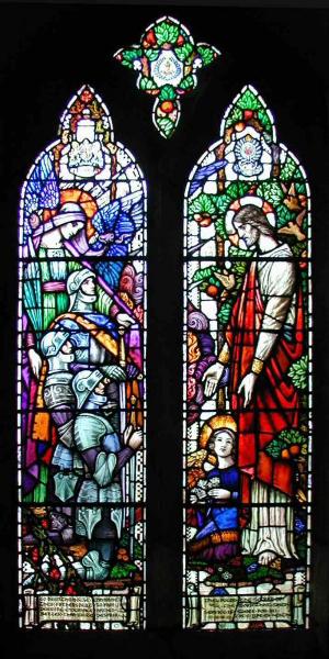 Memorial Window Tullow Church of Ireland #1