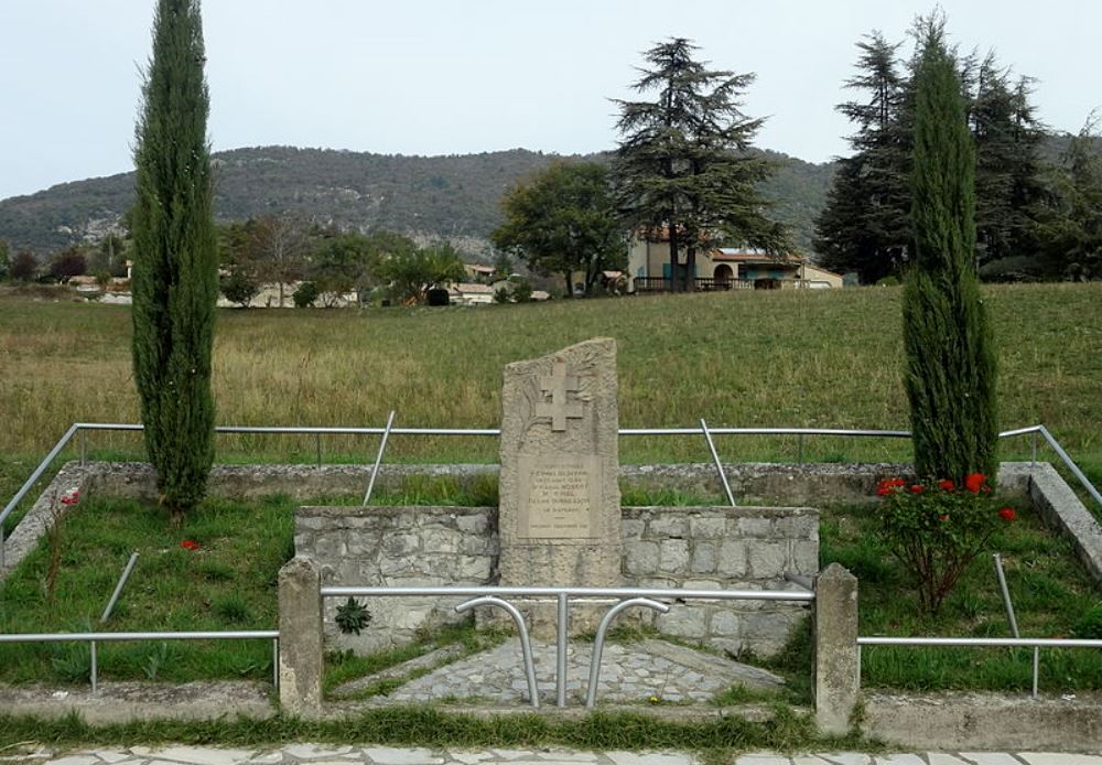 Memorial Killed Resistance Fighters 18 August 1944