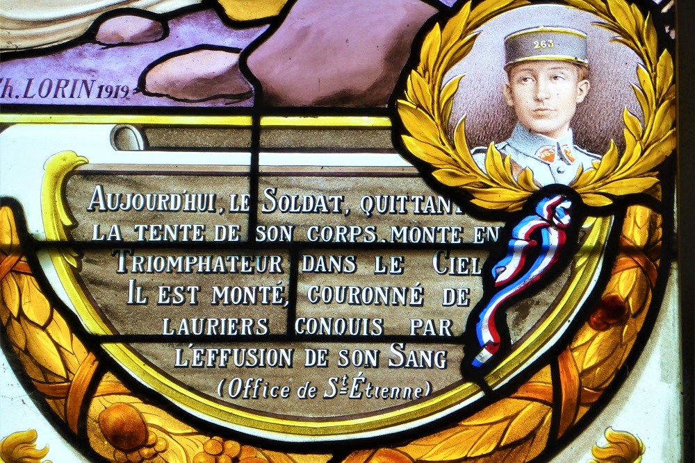 Stained Glass Windows Saint-Jans-Onthoofding Church Stavele #3