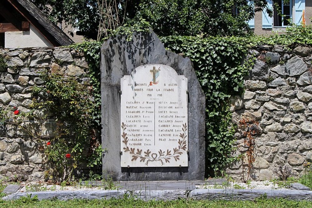 World War I Memorial Aucun