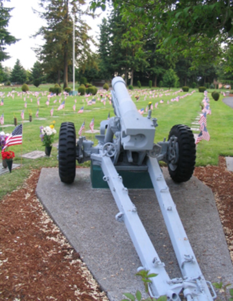 American War Grave Evergreen Memorial Gardens #1