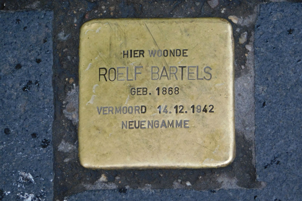 Stolperstein Heggenstraat 3 #1